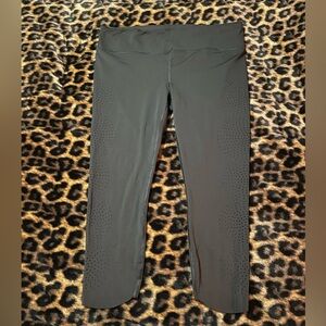 Athleta laser cut compression tights